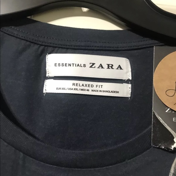 BNWT ZARA MAN ESSENTIAL CREW NECK T SHIRT - Picture 4 of 5